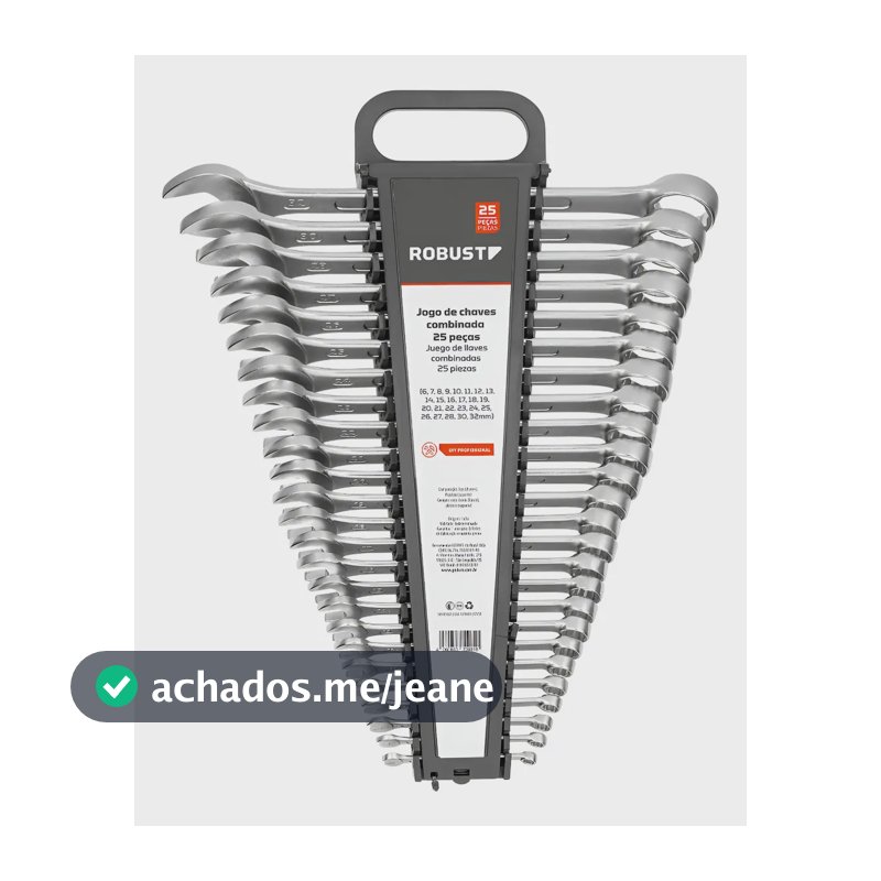 Jogo Chaves Combinadas Gedore Robust 06-32mm 25 Peças