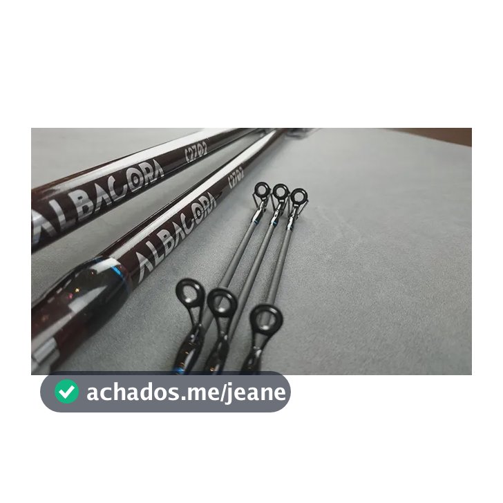 Vara Albatroz Albacora 8.0' 2,40 Metros 02 Partes Carretilha