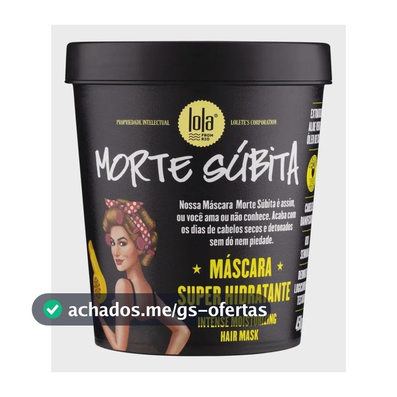 Máscara De Hidratação Morte Súbita 450g Lola Cosmetics