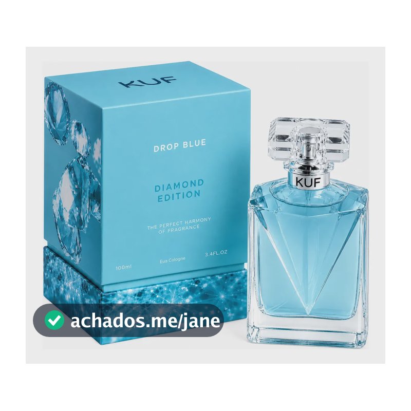 Perfume Feminino Kuf Drop Blue Diamond 100ml Importado
