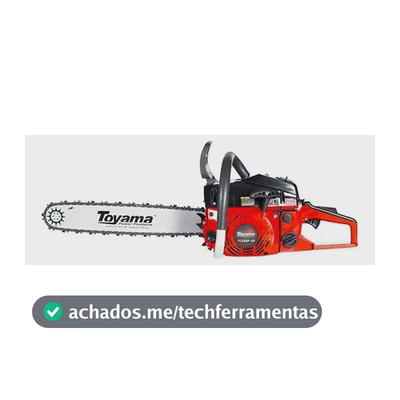 Motosserra Gasolina Toyama TCS58F-G2 54.4cc Sabre 18in Corrente Oregon