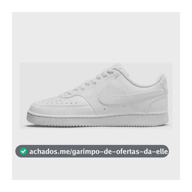 Tênis Nike Sportswear Court Vision Low Next Nature Feminino