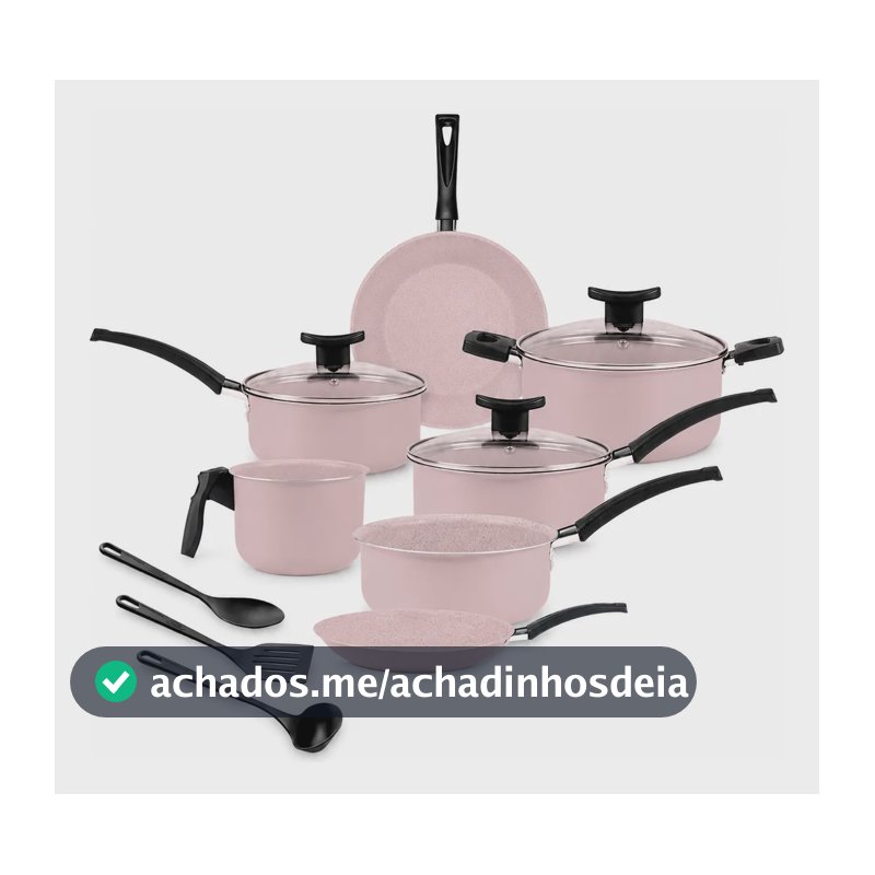 Jogo De Panelas Brinox Floria 10 Peças
