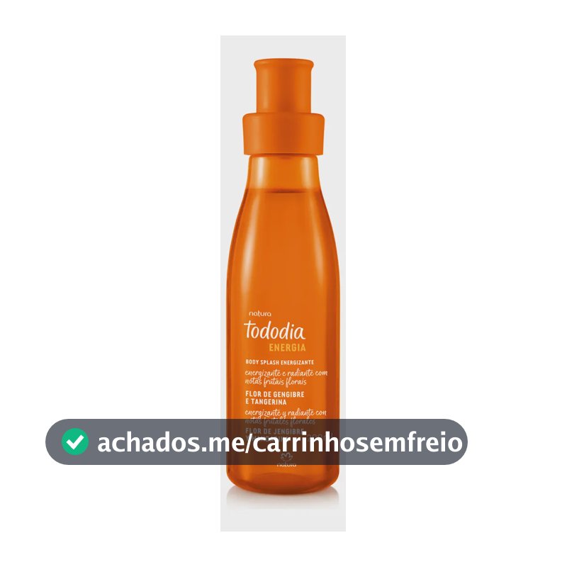 Flor De Gengibre E Tangerina Body Splash Feminino 200ml