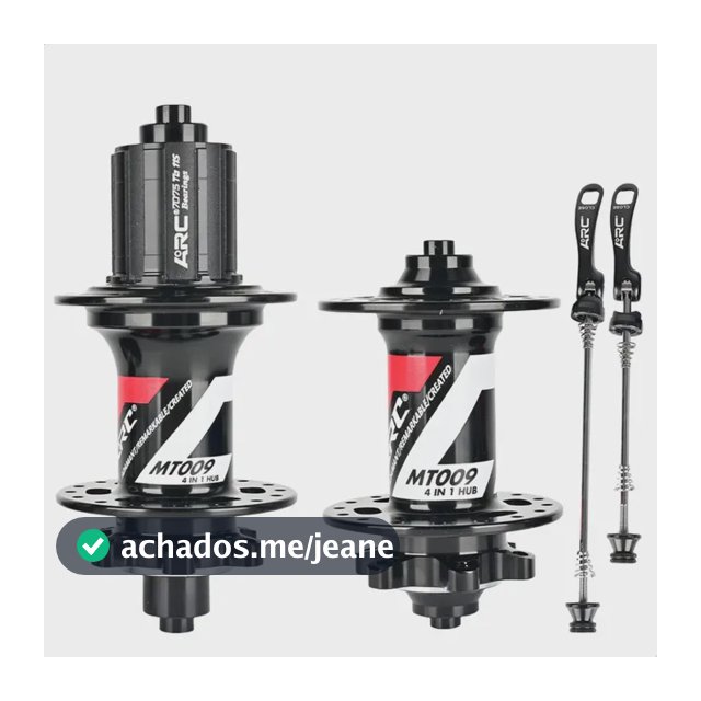 Cubo Arc Mt009 Par Rolamento 28 32 36 Furos Hg Barulhento