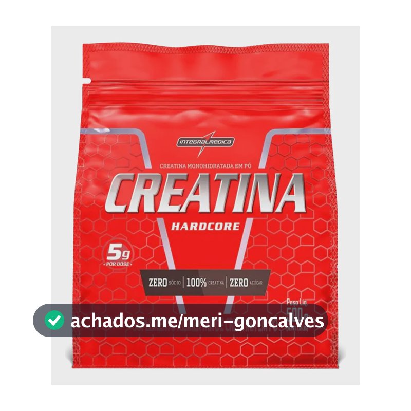 Creatina Integralmédica em pó Sem sabor x 500g