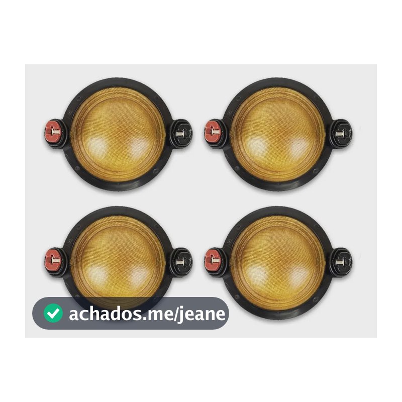 Kit 4 Un Reparo Para Driver Compatível Selenium D-250x 100w