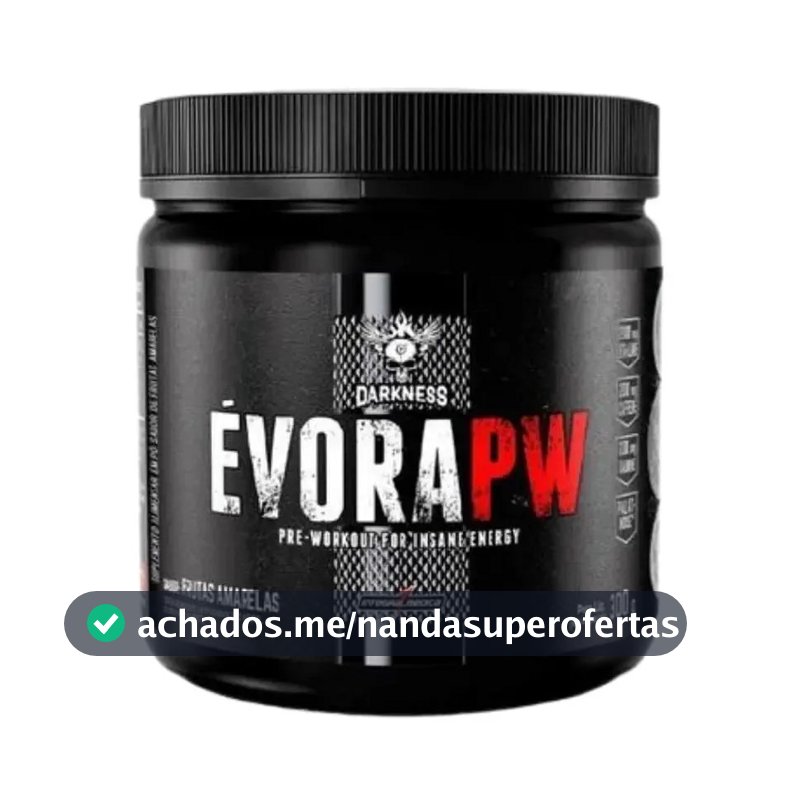 Evora Pw - Pré Treino (300g) Integralmedica Sabor Frutas Amarelas