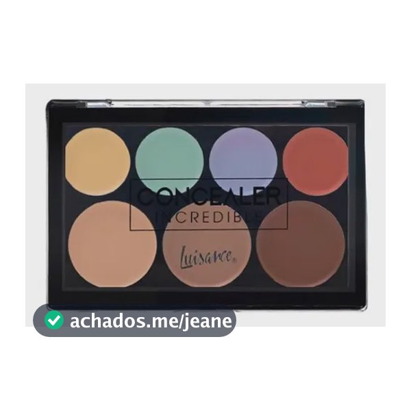 Paleta de Corretivos Coloridos Luisance Incredible Concealer L3099