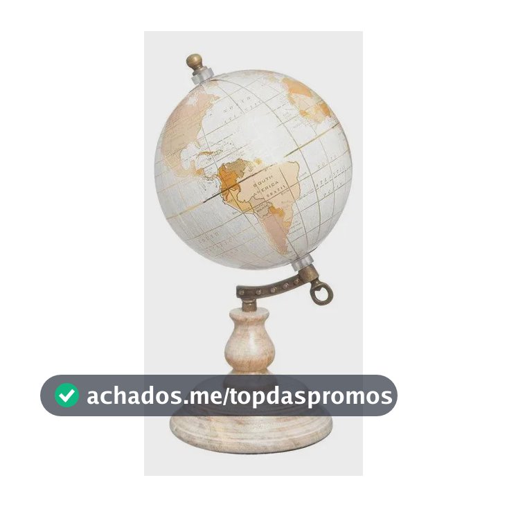 Globo Decorativo Ventura 25 Cm Home Style Bege