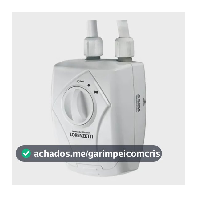 Aquecedor De Água Lorenzetti Elétrico Versátil Branco