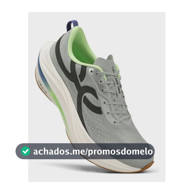 Tênis Running Olympikus Corre Turbo Cinza 39