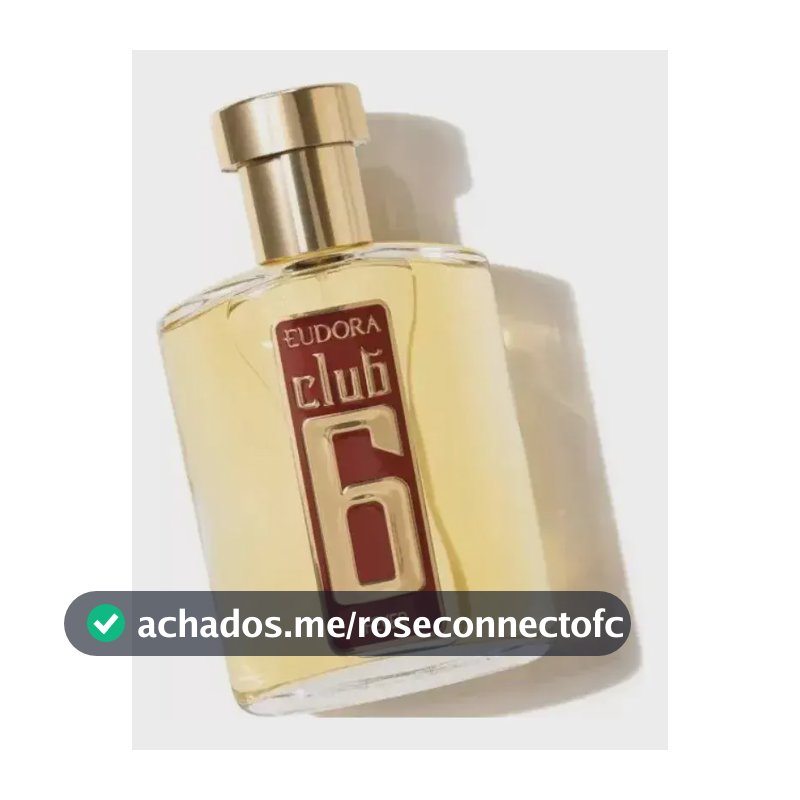 Colônia Club 6 Fever 95ml - Eudora