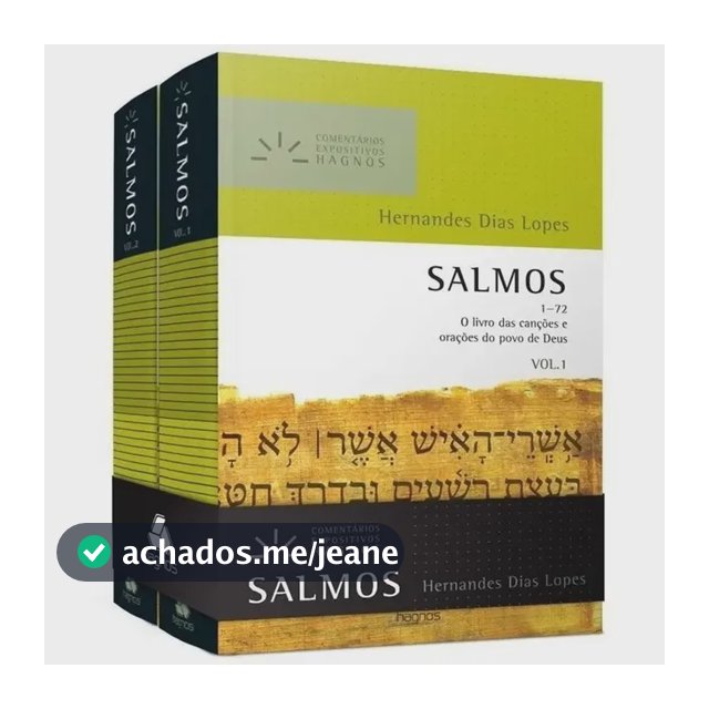 Salmos - Comentários Expositivos Hagnos | Vol. 1 & 2 - Lopes Dias Lopes, Hernandes Dias - Editora Hagnos - Capa Mole