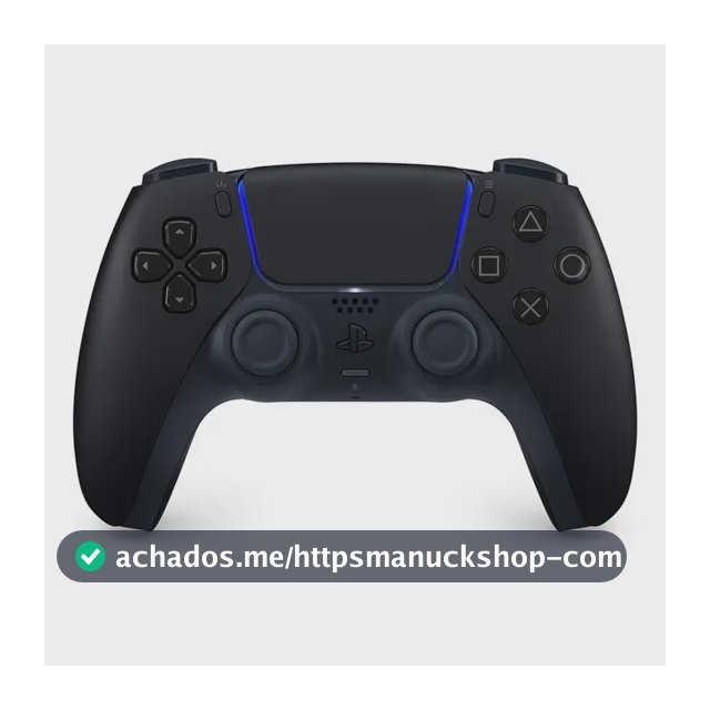 Controle Joystick Sem Fio Sony PlayStation 5 DualSense Midnight Black