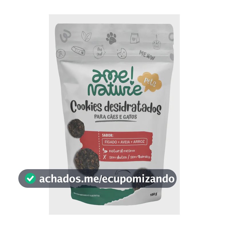 Cookies Desidratados De Fígado- 100g