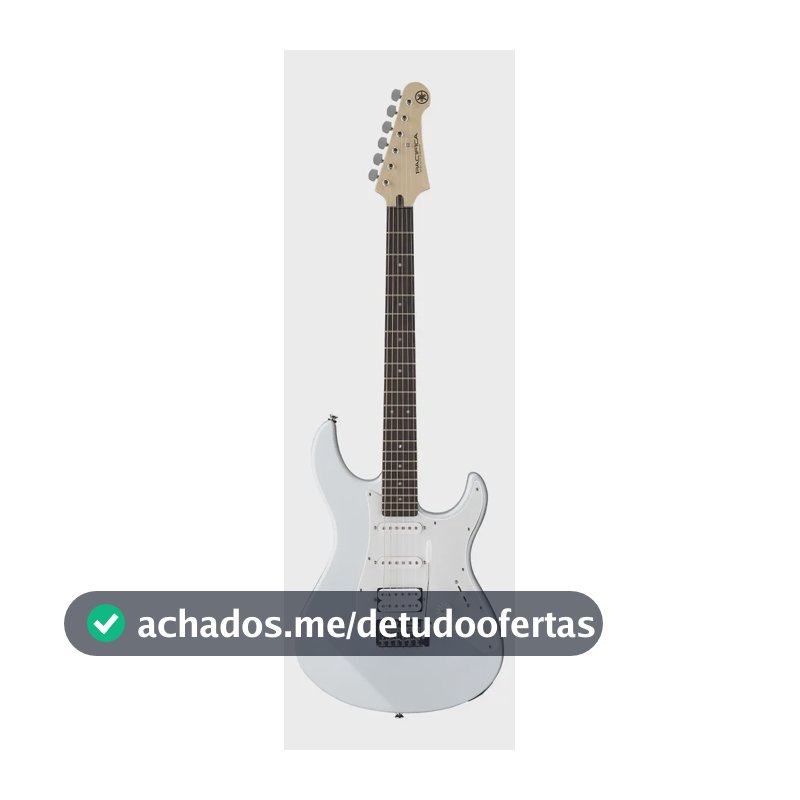Guitarra Pacifica Yamaha Pac012/100 Series Branca Elétrica Cor White Orientação Da Mão Destro
