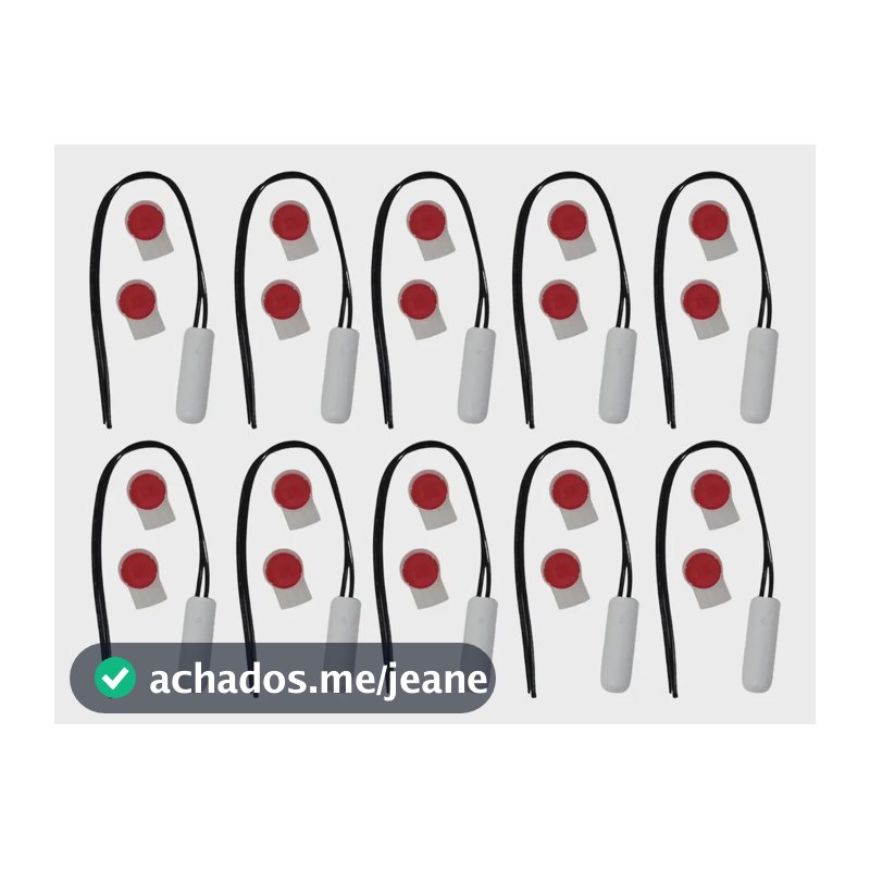 Sensor 2,7k Ohms Original Geladeira Consul Brastemp Kit 10