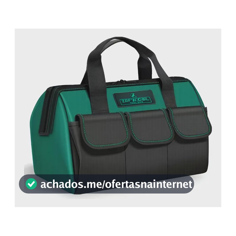 14 Polegada Bolsa De Ferramentas Lona Resistente Impermeavel Verde