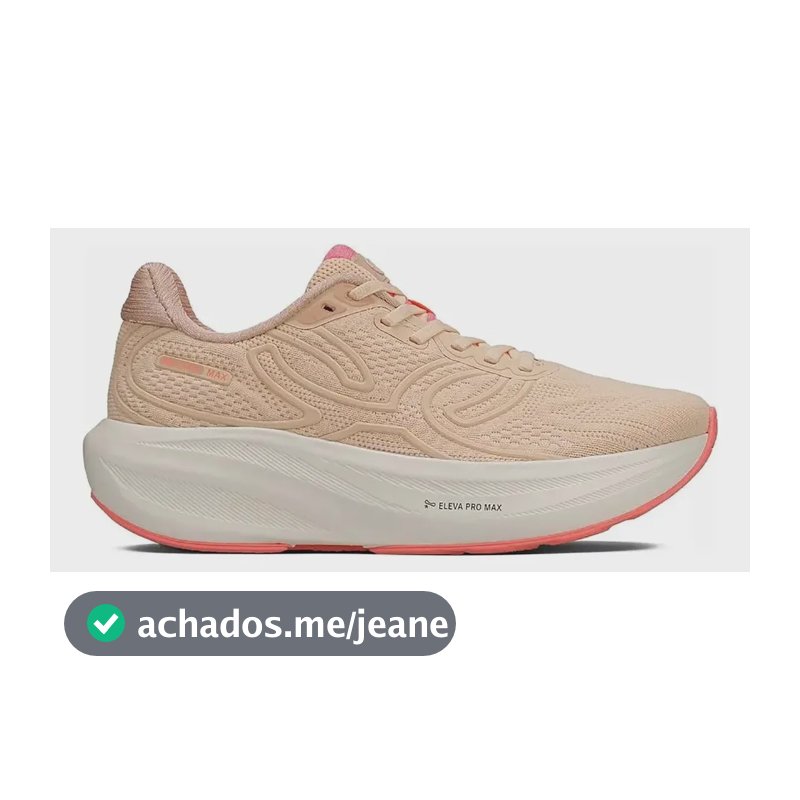 Tênis Olympikus Corre Max Corrida Amortecimento Conforto Laranja Mesh 38 Br