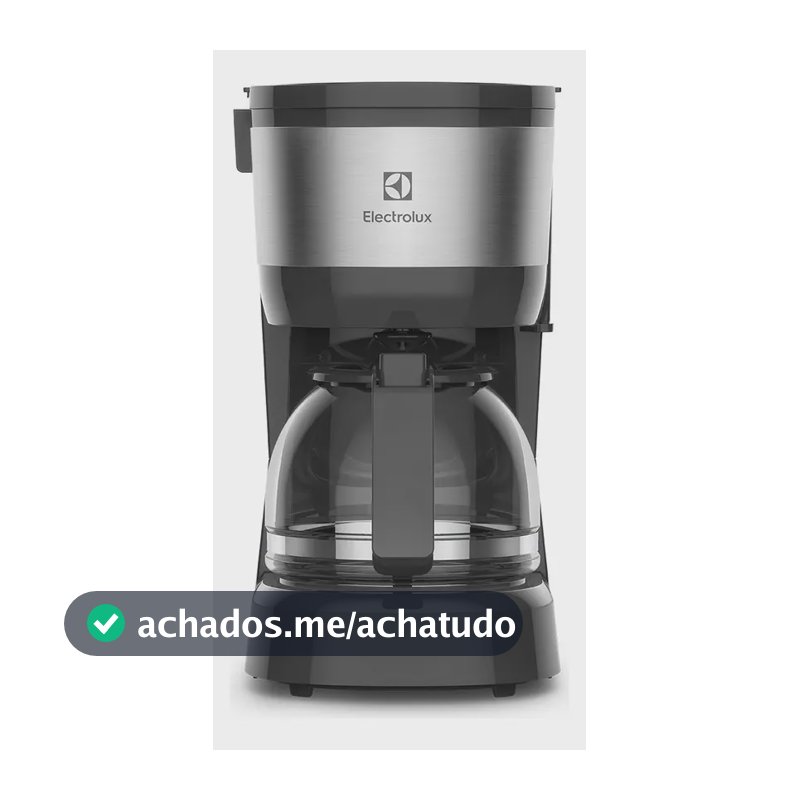 Cafeteira elétrica Electrolux inox filtro permanente removivel corta pingos capacidade 600ml 15 xicaras função manter aquecido sistema ECM10