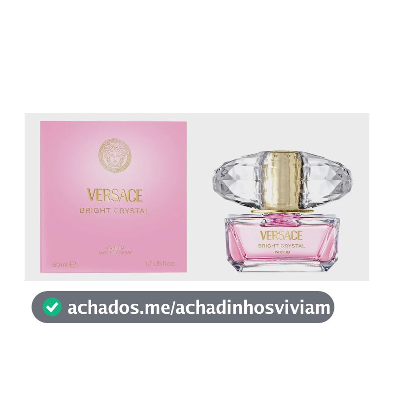 Perfume Versace Bright Crystal Parfum Feminino Spray 50ml