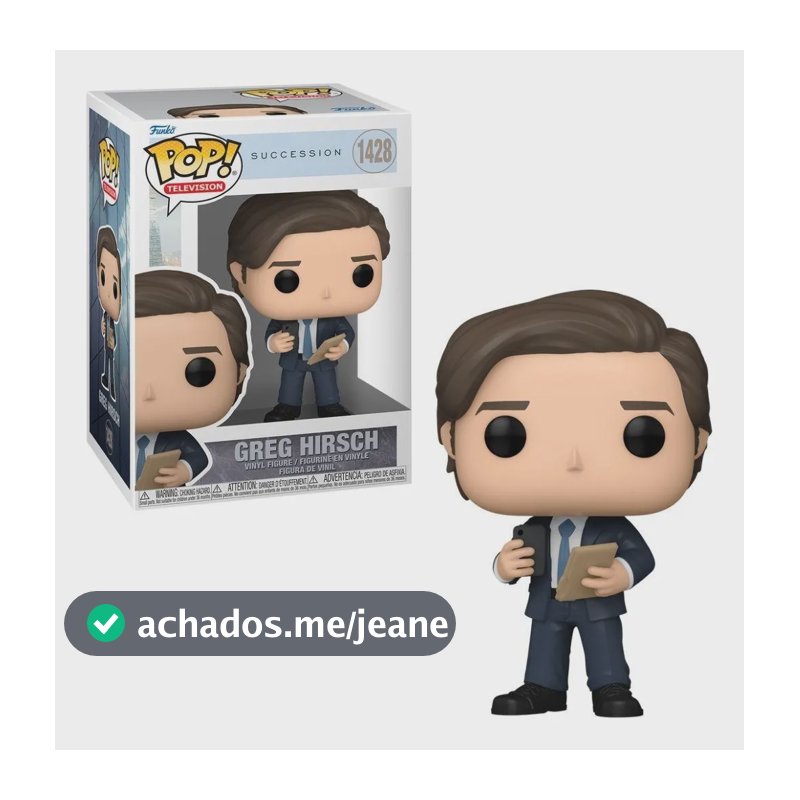 Boneco Funko Pop! Succession - Greg Hirsch