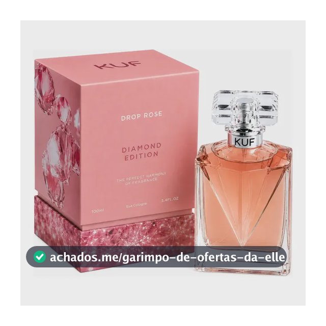 Perfume Kuf Rose Diamond Edition Feminino 100ml Importado