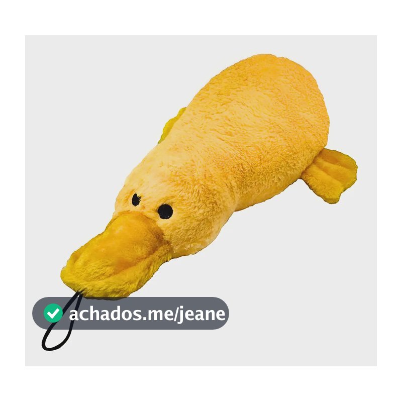 Jambo Pet - Pato de Pelúcia Interativo Big Duck, Brinquedo com Som para Cães