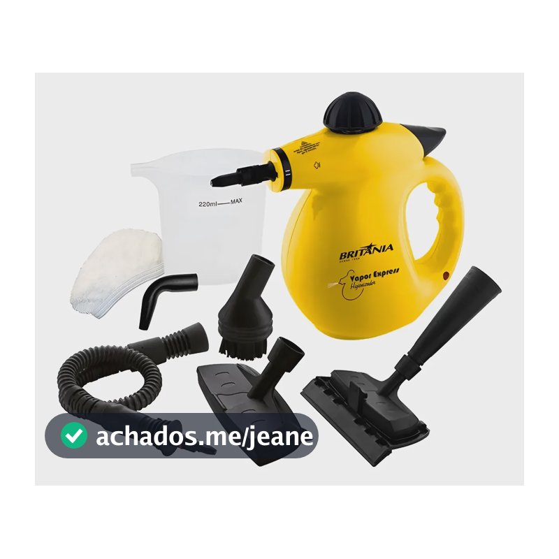 Vaporizador Higienizador Express Amarelo 127v Britânia Amarelo 110v