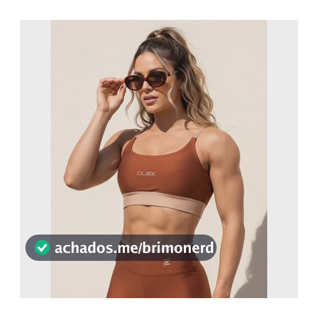 Conjunto Fitness Academia Calça  Top Zero Transparência Caramelo/areia Liso G