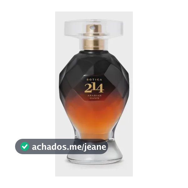 O Boticario Perfume 214 Arabian Oasis Eau De Parfum Feminino