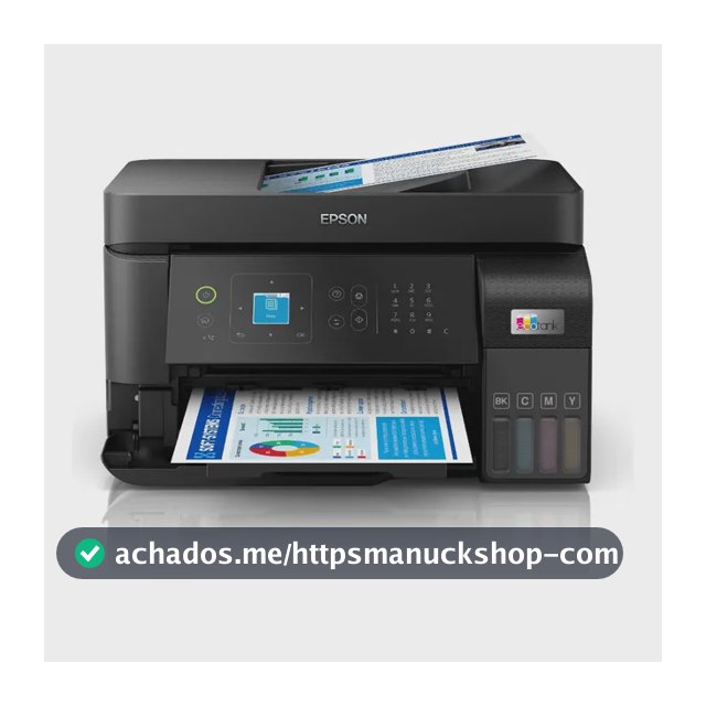 Multifuncional Epson Ecotank L5590 Colorida Preto