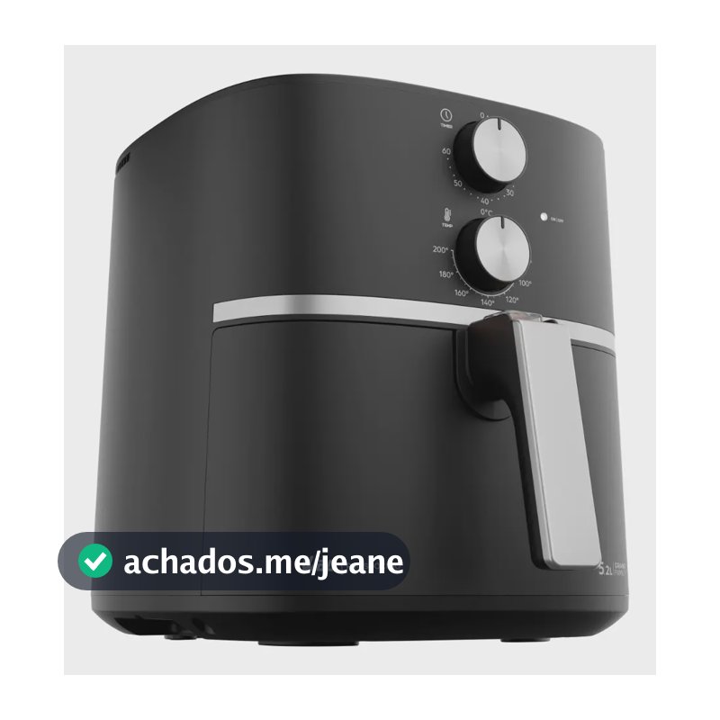 Fritadeira Airfry Wap Grand Wafg2s 5.2 Litros 1500w Preto 220v
