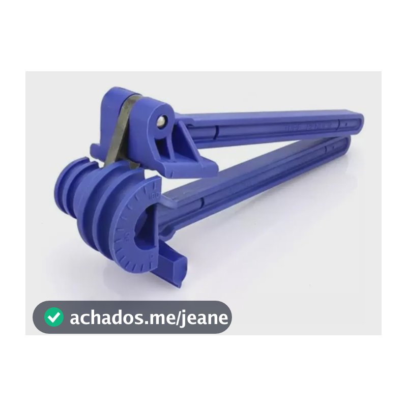 Curvador De Tubo 3/16 A 3/8 180° Graus Cobre/alumínio Tubulação Refrigeração Ar Condicionado