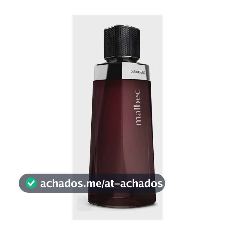 Malbec Tradicional O Boticário Desodorante Colônia Perfume Masculino Original 100ml