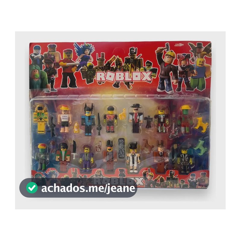 Kit 28 Peças Bonecos Roblox Modelo Novo Brinquedo Grande