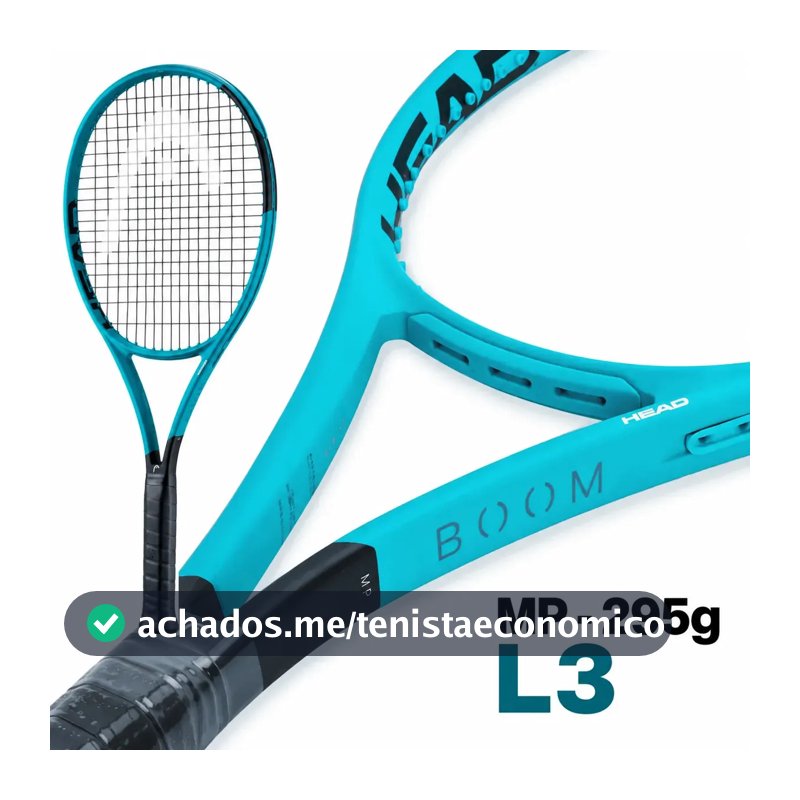Raquete De Tênis Head Boom Mp 2026 Azul - 295g - L3
