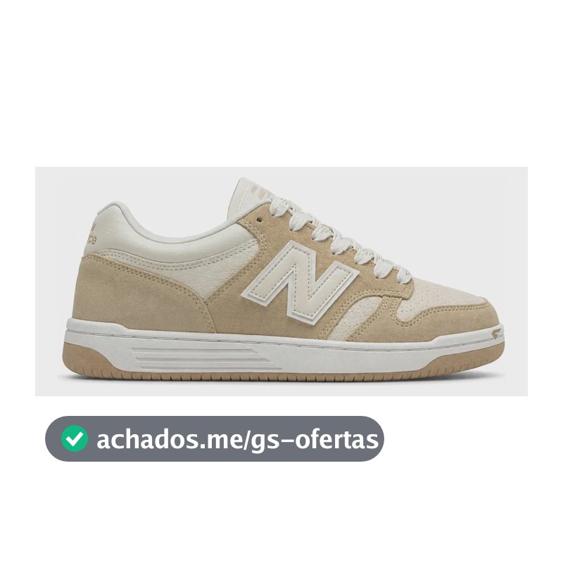 Tenis New Balance 480 Low Masculino Bege Lisa 41 Br