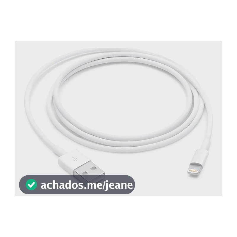 Apple Cabo De Lightning Para USB (1m) - Distribuidor Autorizado - Distribuidor Autorizado