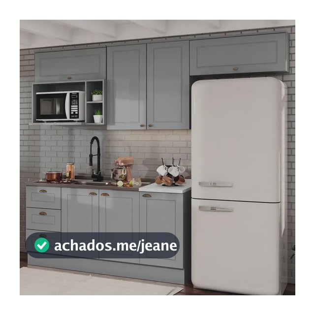 Cozinha Compacta 7 Portas 3 Gavetas Emily