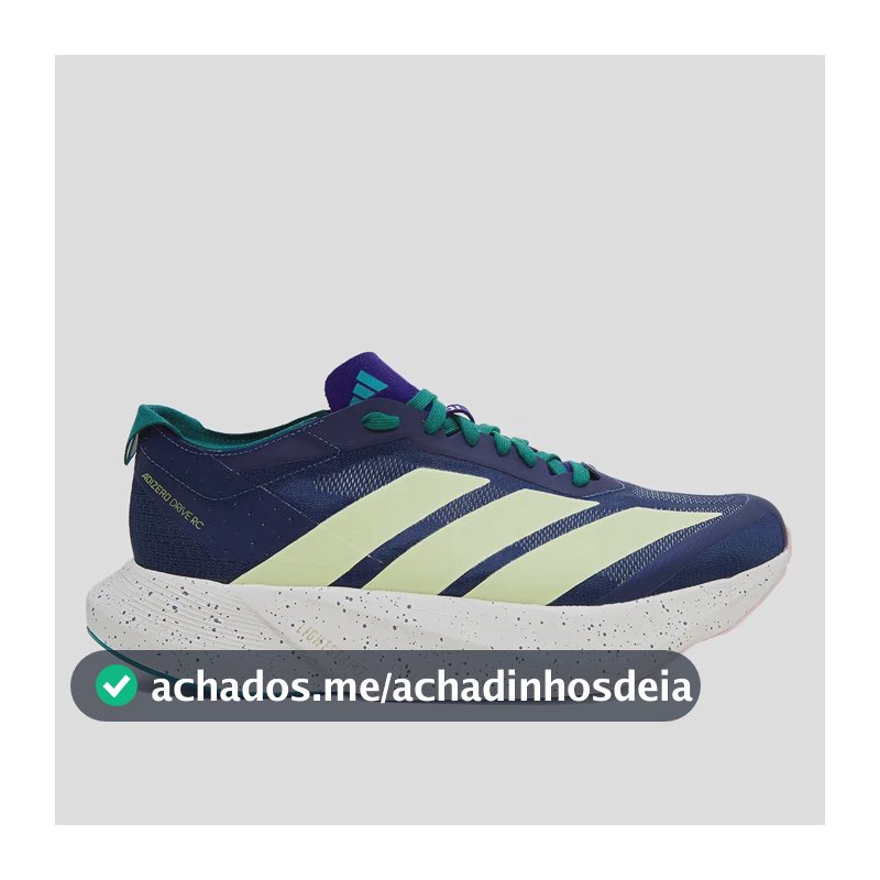 Tênis Masculino Adizero Drive Rc adidas Azul Liso 41 Br