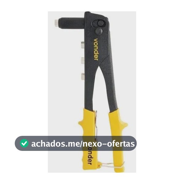 Rebitador Manual Vonder Profissional Rebitadeira Alicate 3581244800 Manual
