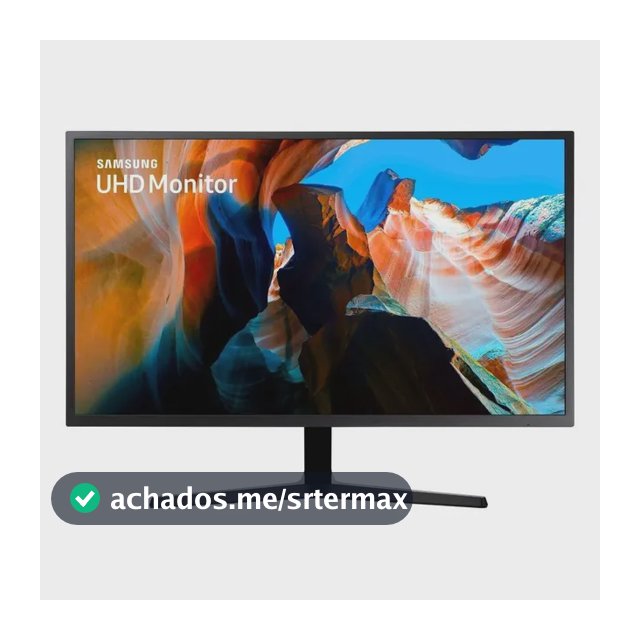 Monitor Samsung UJ59 32" UHD Tela Plana Painel VA 60Hz 4ms HDMI FreeSync Game Mode LU32J590UQLMZD