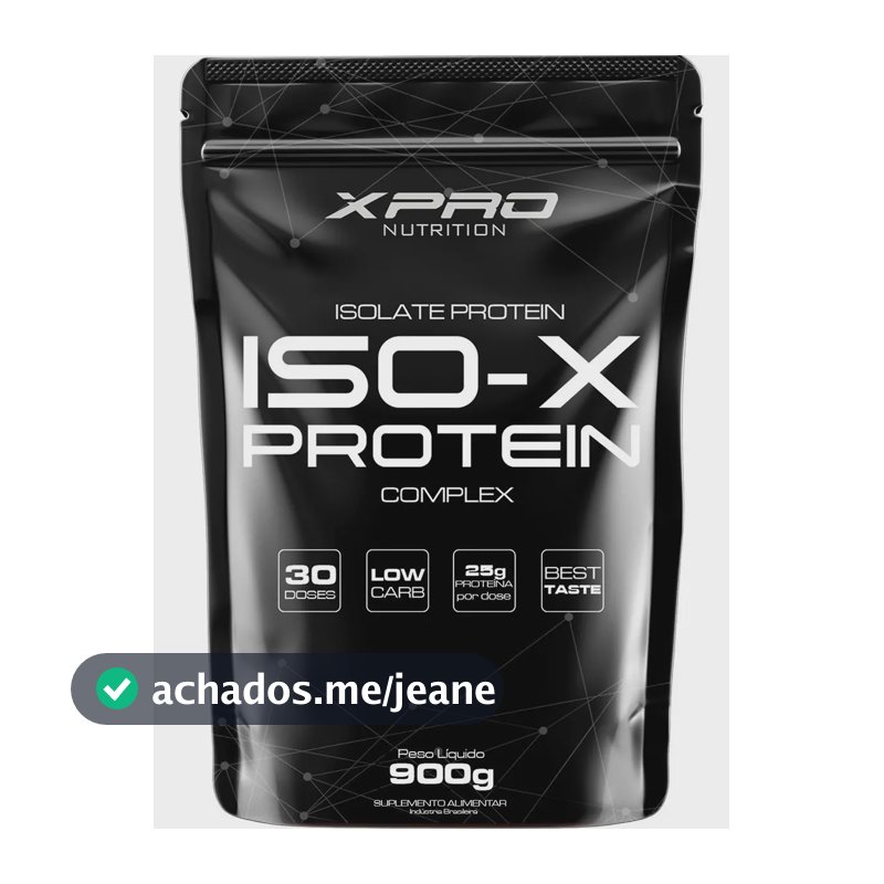 Iso X Protein Complex Sabor Cookies 900g - Xpro Nutrition