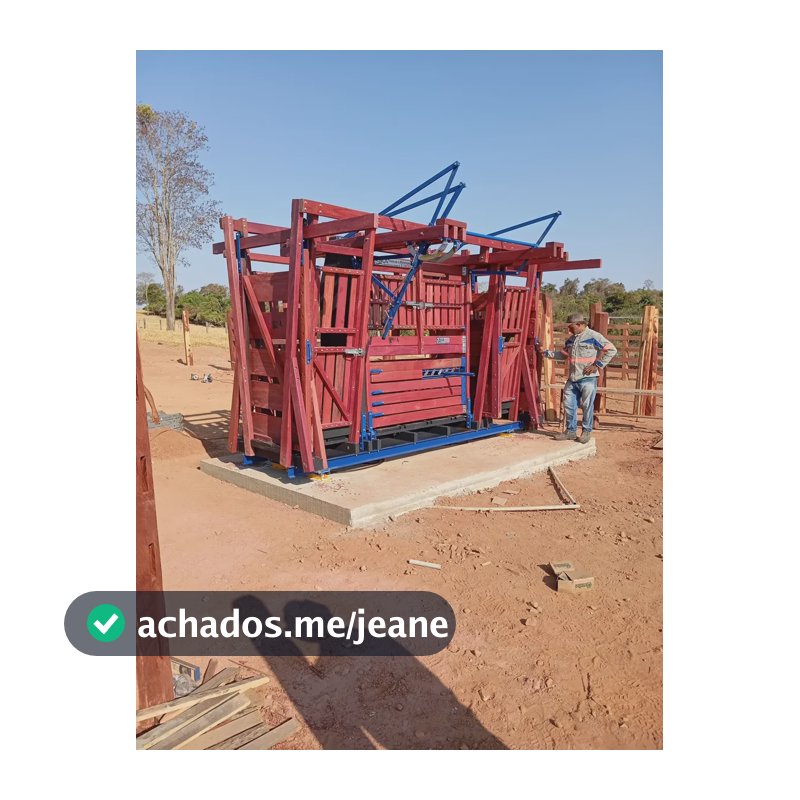 Tronco De Contenção Bovino Completo Com Balança