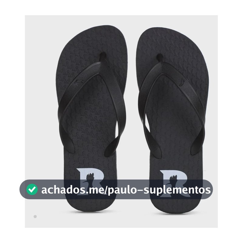Chinelo Reserva Go R Avatar Conforto Dedo Exibe Marca Pes Preto 44 Br