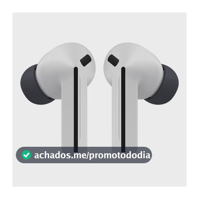 Samsung Galaxy Buds3 Fe, Fone De Ouvido Sem Fio, Cancelamento Ativo De Ruído, Galaxy Ai Cinza