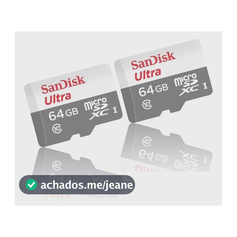Kit 2 Sandisk Ultra Microsd 64gb Class10 Memory Card 100mb/s