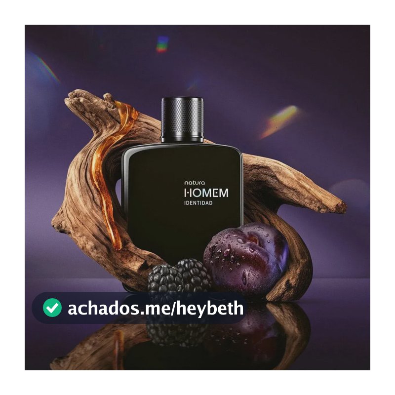 Natura Deo Parfum Homem Identidad Masculino - 100ml